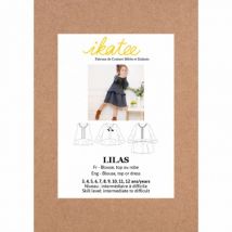 Ikatee Paper Sewing Pattern Kids Lilas Blouse Top & Dress