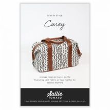 Sallie Tomato Paper Sewing Pattern Casey Travel Duffle