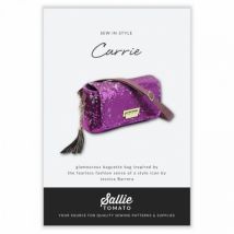 Sallie Tomato Paper Sewing Pattern Carrie Baguette Bag