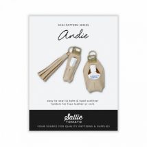 Sallie Tomato Paper Sewing Pattern Andie Balm & Sanitizer Holders