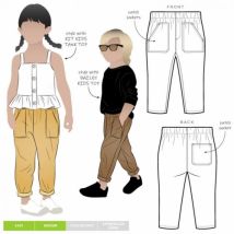 Style Arc Paper Sewing Pattern Kids Bobby Pants