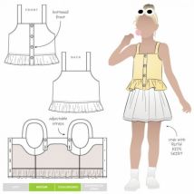 Style Arc Paper Sewing Pattern Kids Kit Tank Top