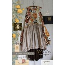 Sew Tina Givens Paper Sewing Pattern Dresdon Dress & Pants