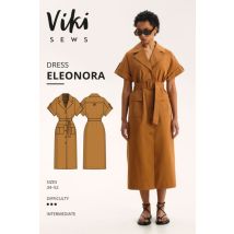 Vikisews Paper Sewing Pattern Eleonora Dress