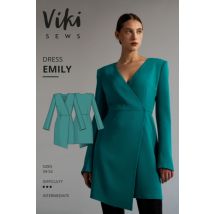 Vikisews Paper Sewing Pattern Emily Dress