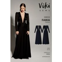 Vikisews Paper Sewing Pattern Fabia Dress