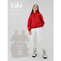 Vikisews Paper Sewing Pattern Lilas Hoodie