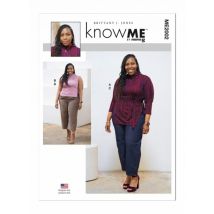 Know Me Paper Sewing Pattern 2002
