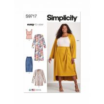 Simplicity Paper Sewing Pattern 9717