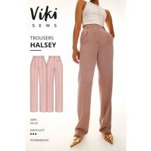 Vikisews Paper Sewing Pattern Halsey Trousers