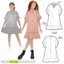 Style Arc Paper Sewing Pattern Kids Pixie Dress