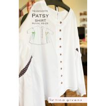 Sew Tina Givens Paper Sewing Pattern Patsy Shirt