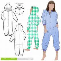 Style Arc Paper Sewing Pattern Kids Onesie