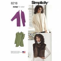 Simplicity Paper Sewing Pattern 8218