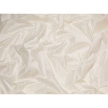 Charade Silk Taffeta Fabric Ivory