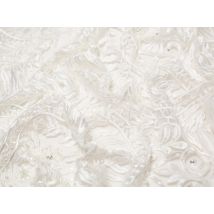 Minerva Core Range Grace Beaded Lace Fabric Ivory
