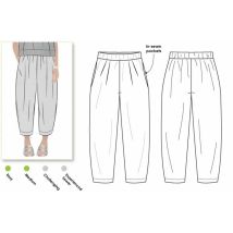 Style Arc Paper Sewing Pattern Ethel Pants