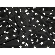 Rose and Hubble 100% Cotton Poplin Fabric Black