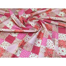 Rose and Hubble 100% Cotton Poplin Fabric Pink