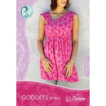 Art Gallery Fabrics Paper Sewing Pattern Goddess Dress