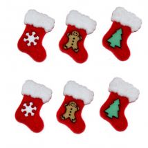 Dress It Up Christmas Stocking Buttons