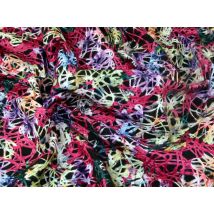 John Louden Felted Coating Fabric Multicoloured
