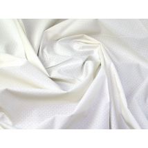 John Louden 100% Cotton Fabric White
