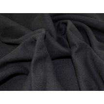 Lady McElroy 100% Pure Wool Coating Fabric Black