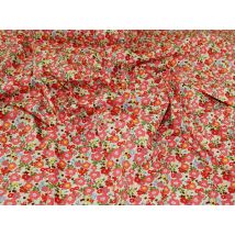 Rose and Hubble 100% Cotton Poplin Fabric Coral