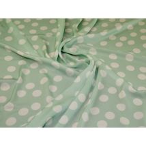 John Kaldor Paris Charmeuse Silky Satin Fabric Mint