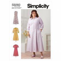 Simplicity Paper Sewing Pattern 9260