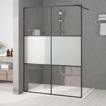 Parete Doccia Walk in 140x195 cm Vetro Semi Smerigliato ESG 152109