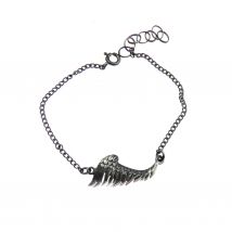 Bransoletka na łańcuszku ze skrzydłem