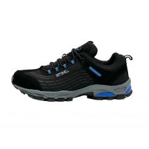 Wanderschuhe Trekkingschuhe Outdoor Schwarz-Königsblau 36