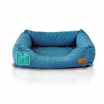 Orthopädisches Hundebett - MagnetiCare - SOFA Größe M (75x65 cm) Türkis