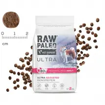 Hundetrockenfutter – Raw Paleo Ultra Schwein Adult Medium &amp; Large 2kg