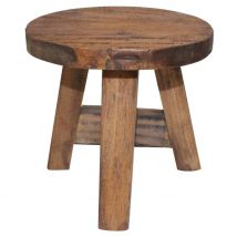 Tabouret Bois de récupération massif