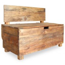Banc Bois de récupération 86 x 40 x 60 cm