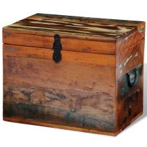 Boîtes de rangement Bois massif de récupération