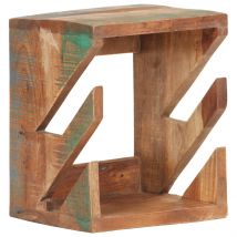Support mural planche à roulettes 25x20x30 cm Bois récupération