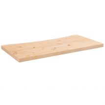 Dessus de bureau 80x40x2,5 cm bois massif de pin