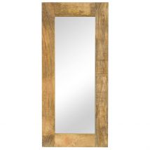 Miroir Bois massif de manguier 50 x 110 cm