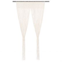 Rideau en macramé 140x240 cm Coton