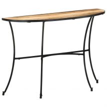 Table d&apos;appoint 110x40x77 cm Bois de manguier massif