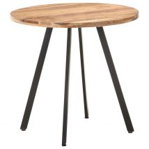 Table de salle à manger 80 cm Bois d&apos;acacia solide