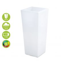75cm LED vase - wireless rechargeable, remote control, 16 colours, Multi-coloured