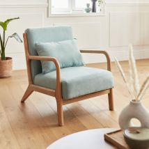 Wooden armchair with cushion - Lorens Lorens