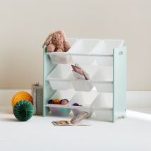 Mueble para guardar juguetes con 9 compartimentos | sweeek
