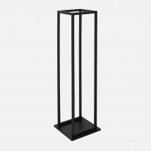 Caja de almacenaje vertical de interior, 112cm, Negro