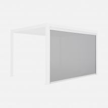 Toldo vertical de 4m para pérgola Triomphe , Blanco